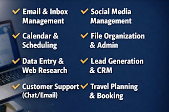 be your virtual assistant for business or personal