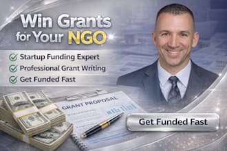 write a grant proposal for nonprofit startup and ngo funding