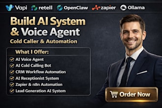 build ai system voice agent ai cold caller retell n8n automation openclaw vapi