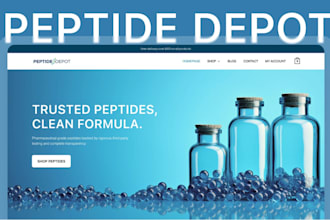 peptide website woocommerce peptide store fda complaint research peptide website