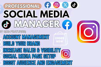 be your social media manager