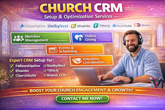 setup church crm fellowshipone shelbynext elvanto tithely churchsuite breeze ccb