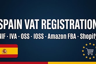 register your spain vat nif iva return for amazon ecommerce