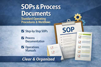 create sops, workflows, and process documents for your business