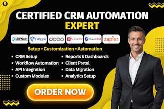 setup frappe CRM erpnext espo suitecrm fluentcrm odoo kylas crm zapier automatio