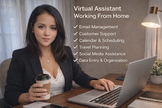 be your professional virtual assistant for admin, data entry and support