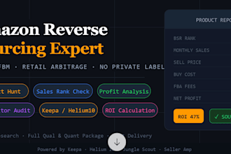 do amazon reverse sourcing for fba fbm and retail arbitrage