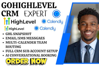 setup gohighlevel calendly ai agent automation workflow ghl booking system CRM