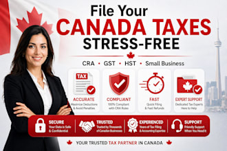 file canada cra tax return gst hst and small business taxes