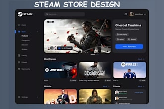 design and setup your steam page steam capsule artwork store front game banner