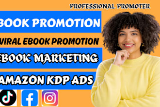 do viral book promotion bookrank ebook marketing amazon kdp ads to boost sales