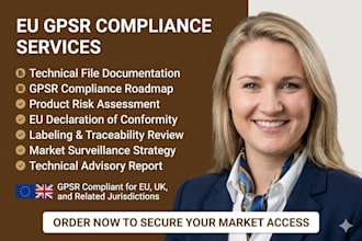 provide a gpsr compliance roadmap and technical documentation pack