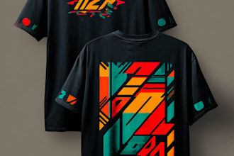 create unique streetwear, edgy, artsy tshirt designs