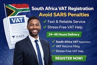 register your south africa vat and help you avoid penalties and stress