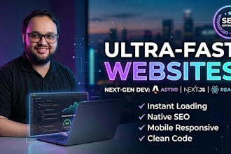 build fast modern websites