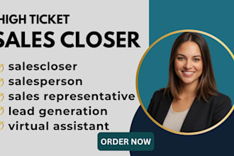be b2b sales closer salesperson sales representative sales agent sales closer