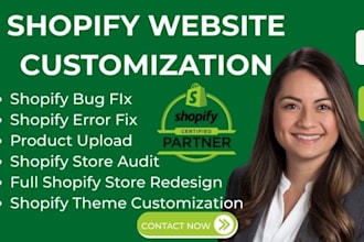 edit shopify store fix shopify store design shopify store and redesign shopify
