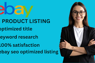 do ebay listing, ebay product listing, ebay lister, ebay product upload