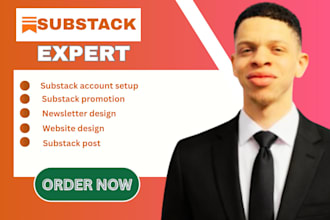 substack account setup design substack newsletter substack website