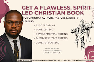 do christian book proofreading and editing book formatting christian book editor