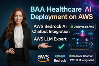 baa healthcare ai deployment on AWS, AWS bedrock ai chatbot integration AWS llm