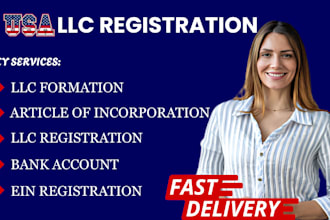 do usa llc, register us llc formation, delaware llc, ein, llc filing, tax filing