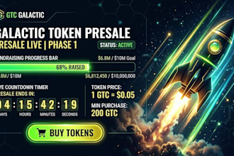 create a crypto token presale or launchpad website, solana sniper bot