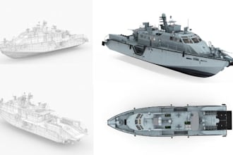 3d ship model 3d boat animation 3d yacht design 3d tugboat vessel hull design
