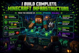 create or optimize your minecraft server infrastructure
