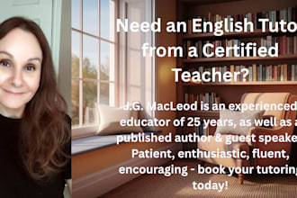 be your canadian high school english tutor using teaching exp