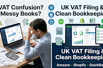 do UK vat filing for ecommerce and quickbooks bookkeeping