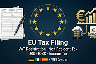 handle your eu tax filing, vat registration and non resident income tax