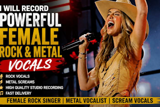 powerful female rock singer mental singer rock metal female vocalist rock singer