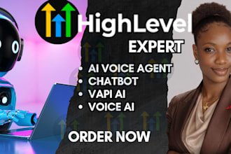 gohighlevel chatbot ai voice agent ghl voice ai gohighlevel vapi ai ghl expert