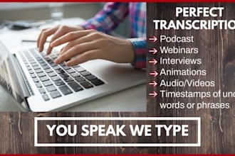 provide high quality spanish transcription for audio and video