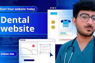 design a modern medical and dental clinic website