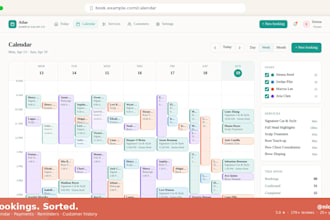 build your custom booking and appointment app with payments and reminders
