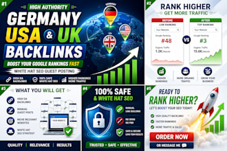 build germany USA UK backlinks to boost SEO rankings fast