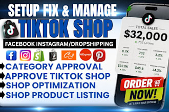 fix tiktok shop setup tiktok shop dropshipping tiktok shop category approval