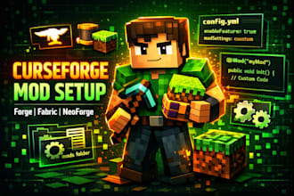setup and optimize minecraft curseforge mod config