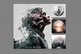 design album cover art or single artwork