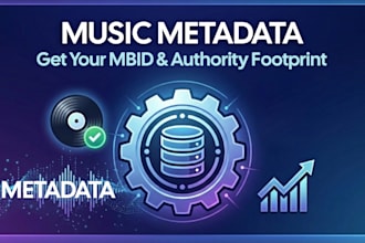 build your artist identity and music metadata via musicbrainz
