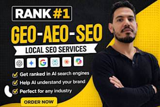 optimize complete local GEO SEO aeo optimization and off page backlink building