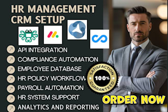 setup hr crm clayhr calamari connecteam adp mondaycom gusto bamboohr workday hcm