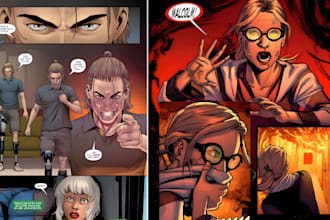 do comic book illustration graphic novel comic cover art comic artist comics
