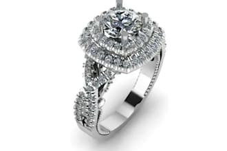 design luxury 3d cad jewelry for production and 3d printing