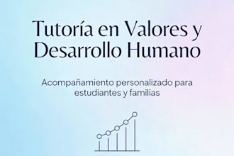 tutoria en valores, desarrollo humano y espiritual