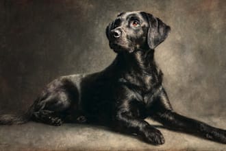 do a custom pet portrait, dog portrait, cat portrait