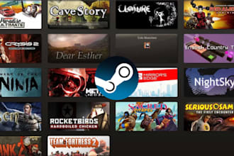 do steam capsule art game banner steam punk game poster