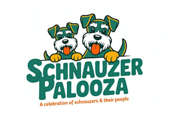 design a creative dog logo for your pet business